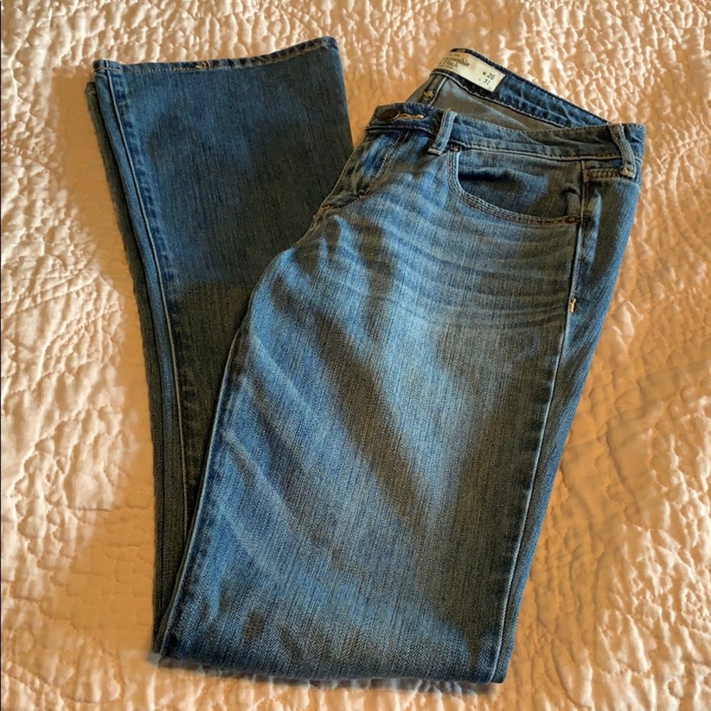 Abercrombie & Fitch skinny boot cut jeans